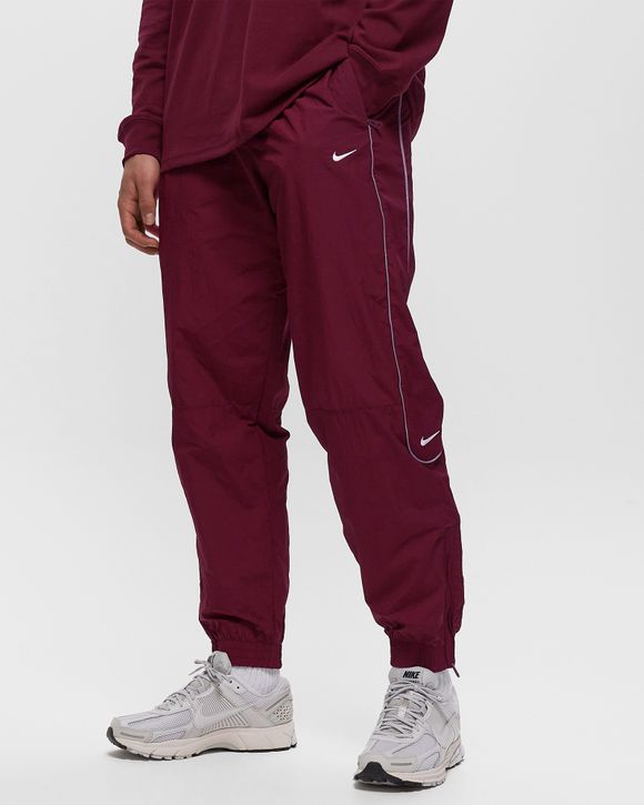 Nike Solo Swoosh Track Pants Red
