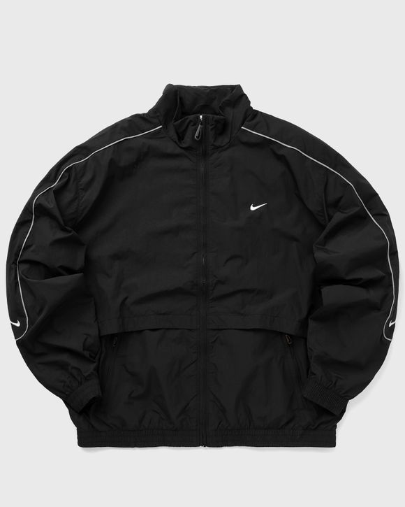 Nike swoosh jacket store black