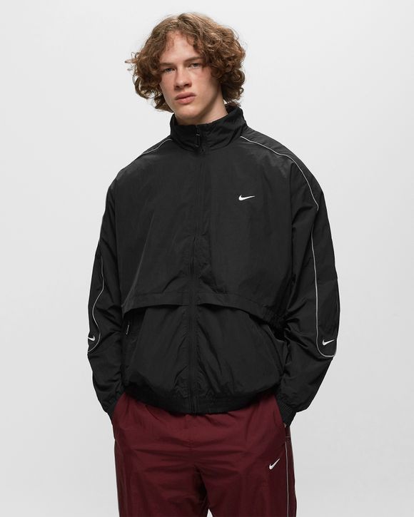 Nike Men's Solo Swoosh Woven Track Jacket Black | BSTN Store
