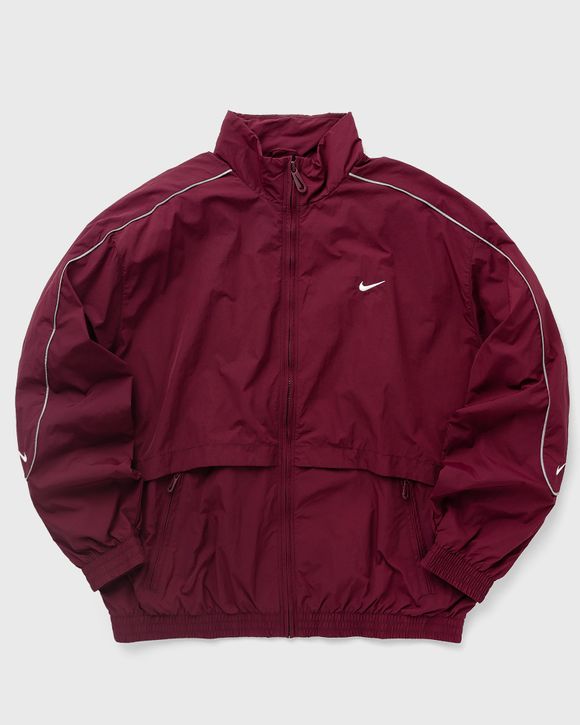 Nike swoosh woven jacket red sale