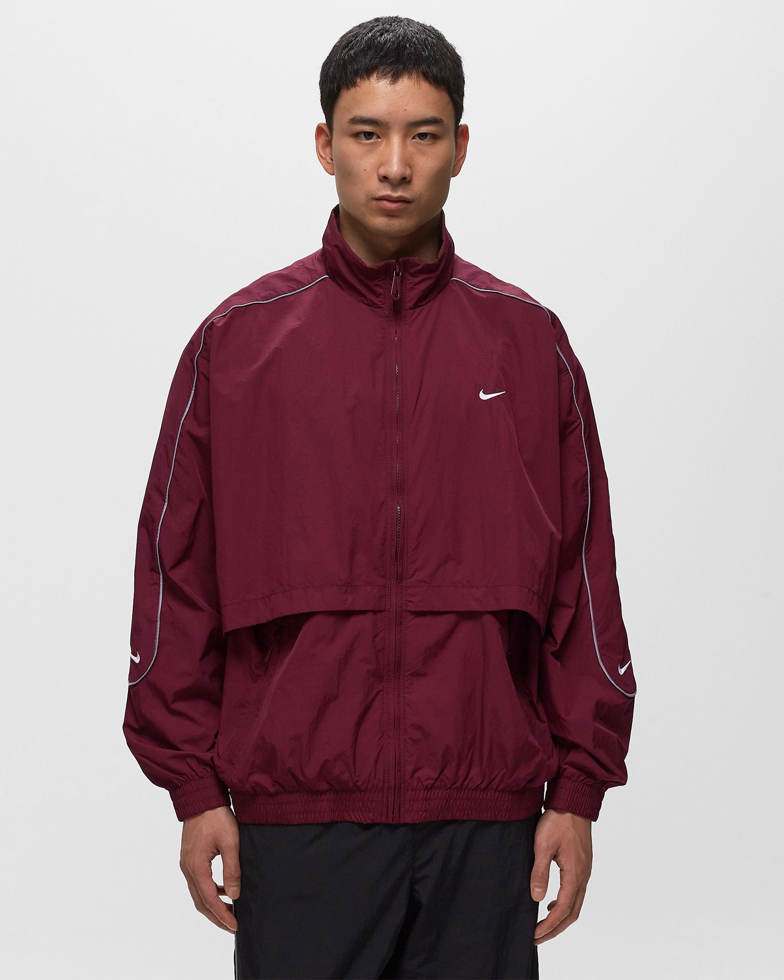 Nike Men's Solo Swoosh Woven Track Jacket