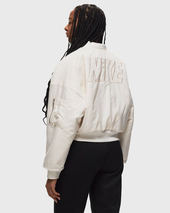 Nike Nike Sportswear Women's Reversible Faux Fur Bomber White -  SAIL/SANDDRIFT