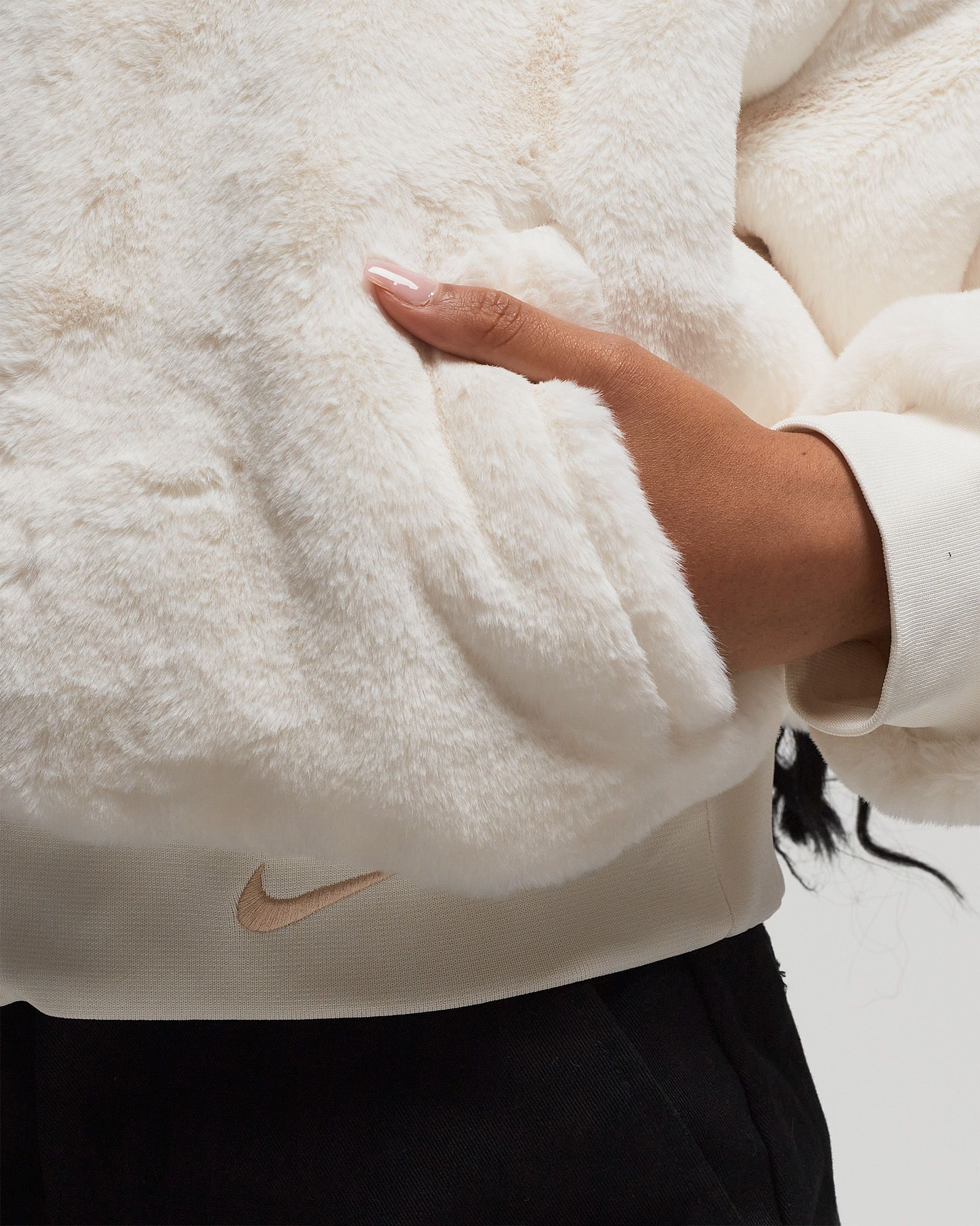 Nike Sportswear Women's Reversible Faux Fur Bomber