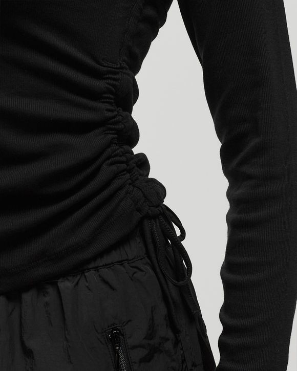 Nike Sportswear Women's Ribbed Long-Sleeve Mod Crop Top