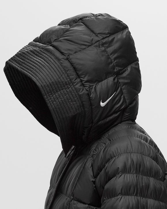 Nike WMNS Swoosh Puffer PrimaLoft Therma FIT Oversized Hooded Jacket Black BSTN Store