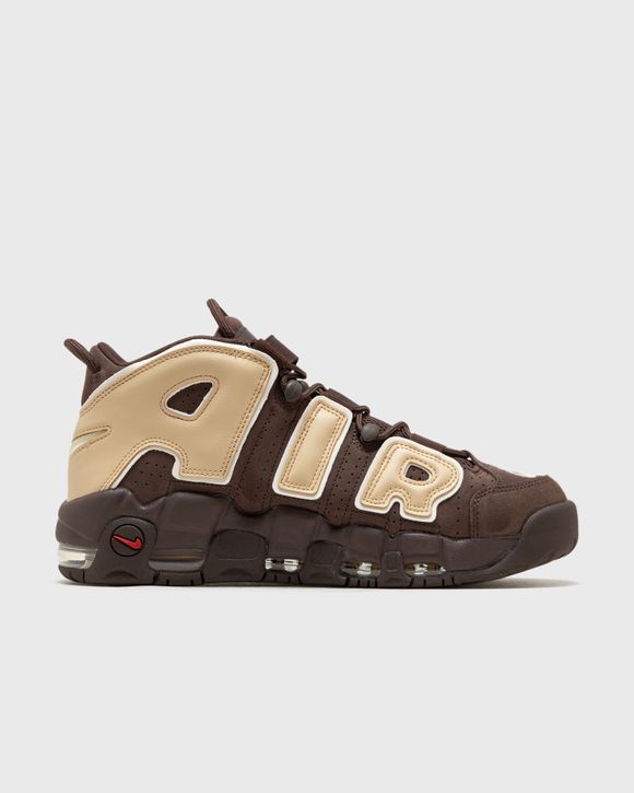 Air More Uptempo '96 rubber-trimmed leather sneakers