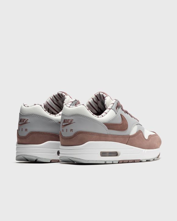 Nike AIR MAX 1 Premium 'Shima Shima' White - SUMMIT WHITE/PLUM ECLIPSE-WOLF  GREY