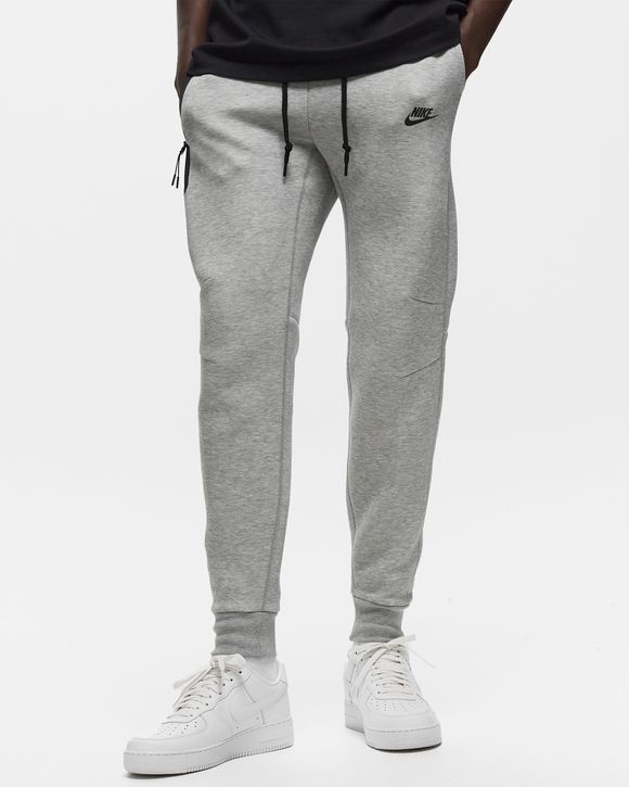 Nike Sportswear Tech Fleece Slim Fit Joggers Grey - DK GREY HEATHER/BLACK