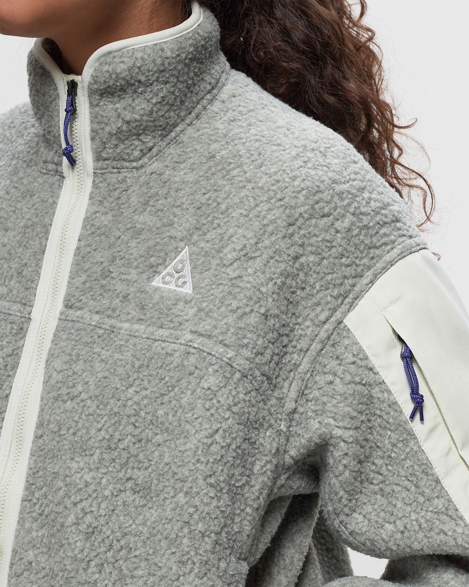 WMNS ACG Arctic Wolf Polartec Oversized Fleece Full-Zip Jacket