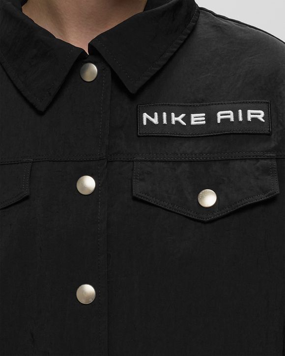 Nike button up online jacket