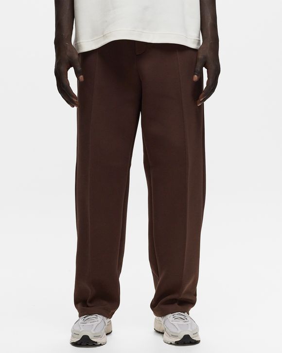 Nike Tech Fleece Reimagined Loose Fit Open Hem Sweatpants Brown - baroque  brown