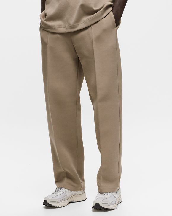 Nike Men's Sportswear Tech Fleece Reimagined Loose Fit Open Hem Sweatpants  In Brown