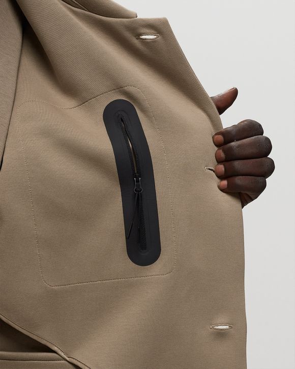 Nike TECH FLEECE REIMAGINED SHACKET Brown - Khaki