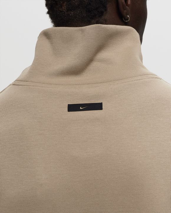 Nike Tech Fleece Reimagined Oversized Turtleneck Sweatshirt Brown