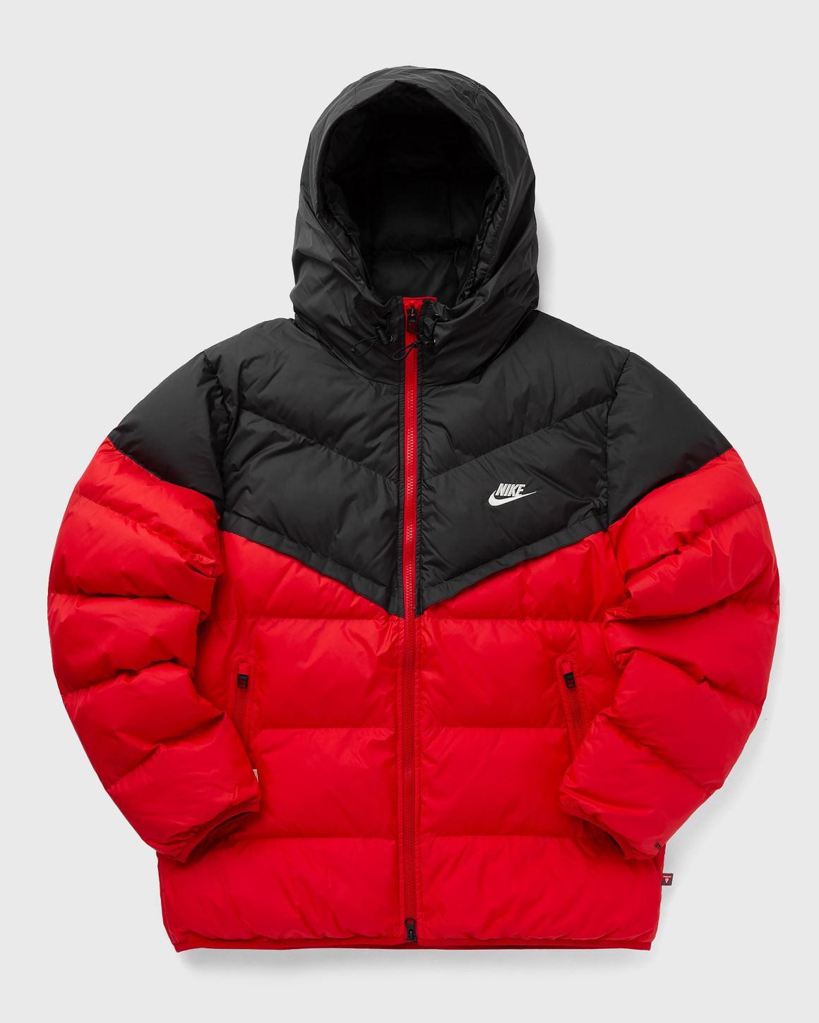 Black and red nike jacket sale