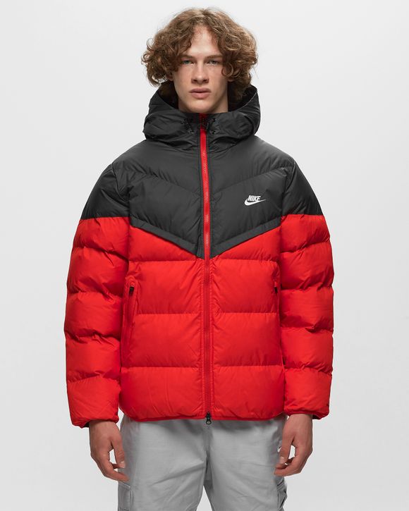 Nike STORM FIT WINDRUNNER PRIMALOFT JACKET Black/Red | BSTN Store