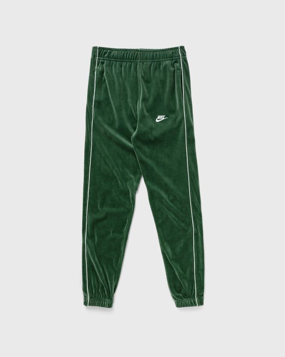 Nike exclusive velour store sweatpants in outdoor green