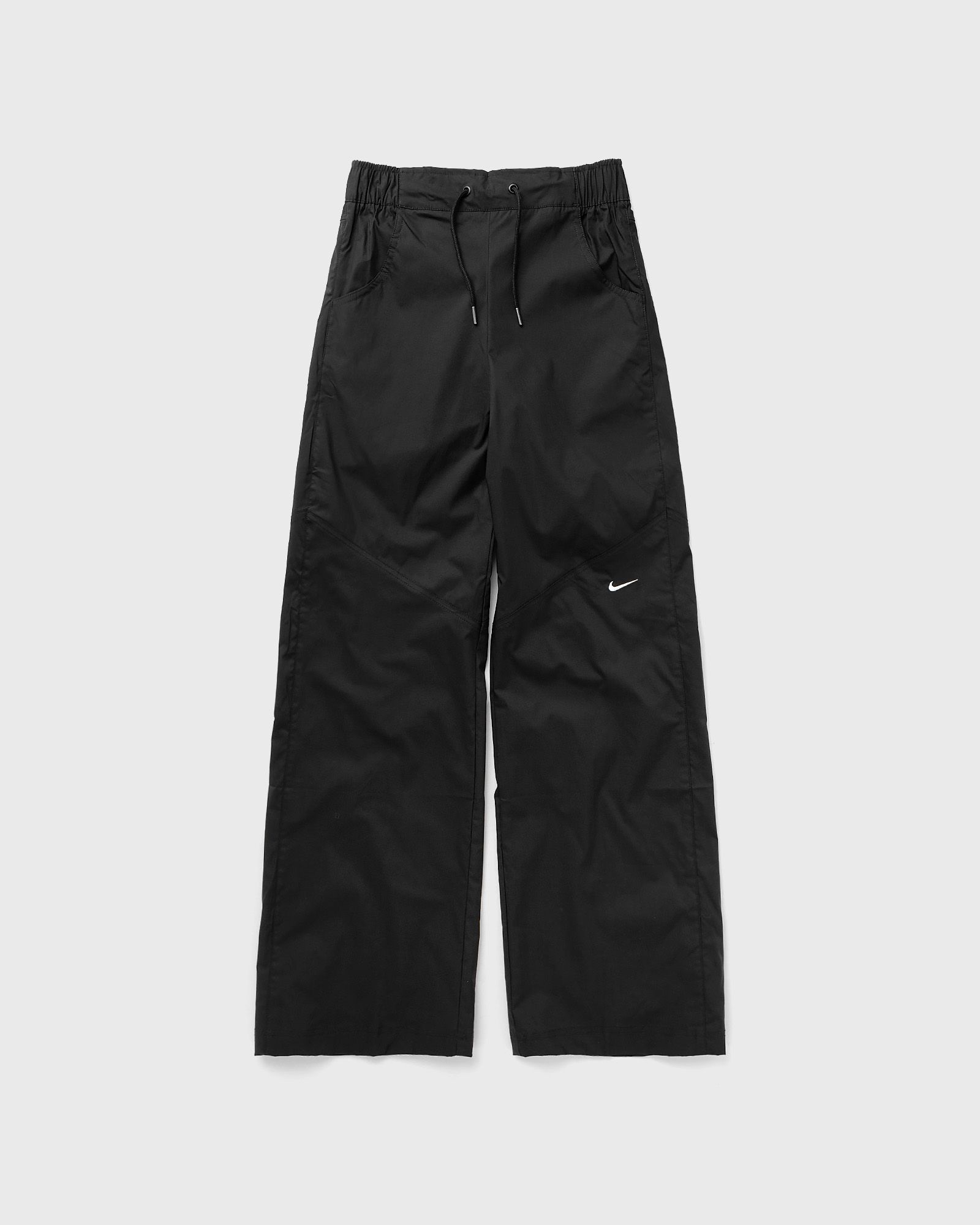 Nike - w sportswear essentials woven high-rise trousers women casual pants black in größe:m