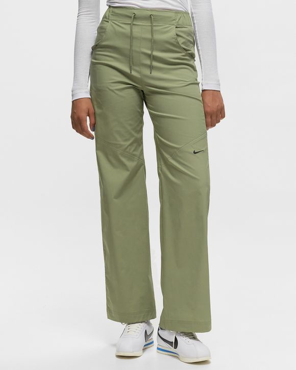 Nike W Sportswear Essentials Woven High-Rise Trousers Green