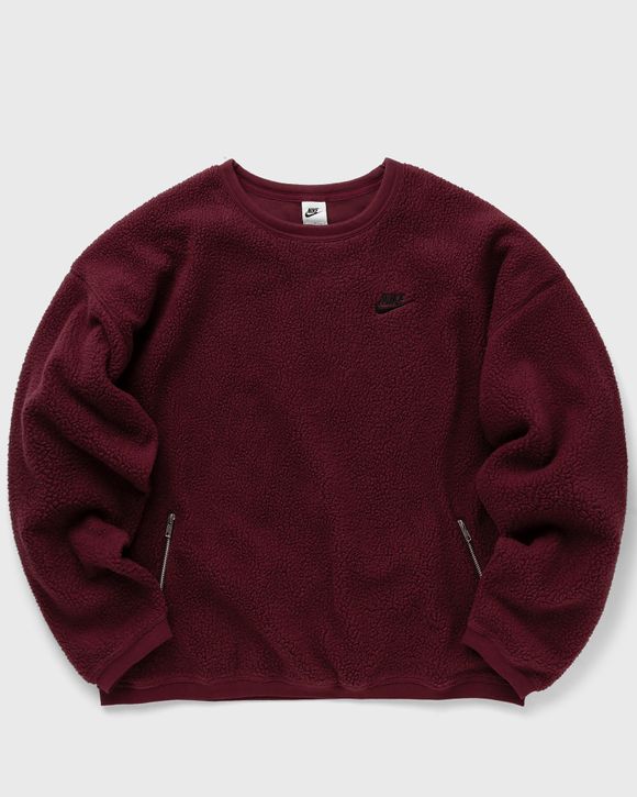 Nike Nike Club Fleece+ Men's Sherpa Winterized Crew Red