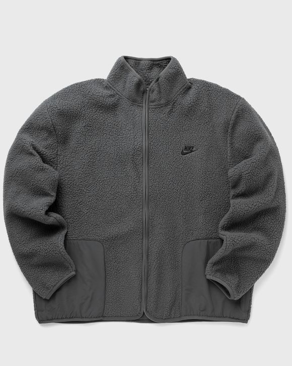 Nike Nike Club Fleece+ Men's Sherpa Winterized Jacket Grey - IRON GREY/BLACK