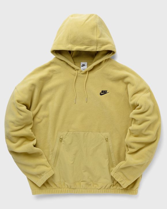 Air Jordan Essentials Statement Fleece Washed Pullover Hoodie (Yellow Ochre)