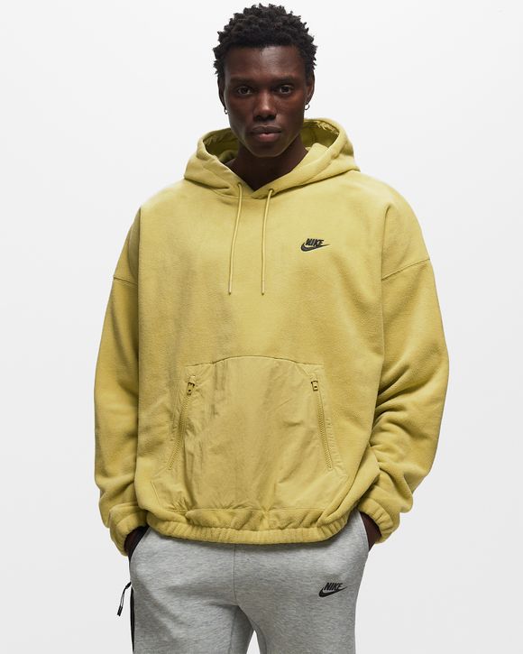 Yellow nike 2025 pullover hoodie