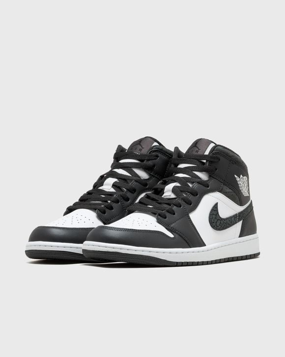 Jordan Air Jordan 1 Mid SE 'Panda Elephant' Black - OFF  NOIR/BLACK-WHITE-BLACK