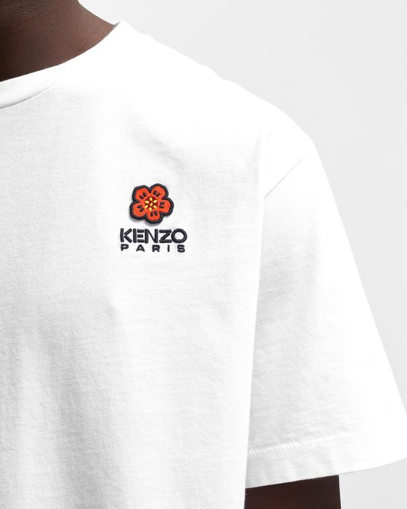 Kenzo BOKE FLOWER CREST TEE White - WHITE