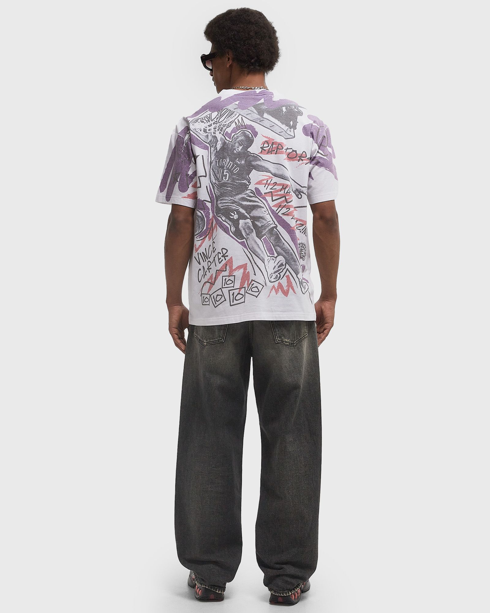 NBA SHOWSTOPPER SS PLAYER TEE VINTAGE LOGO ALL-STAR 2000 VINCE CARTER