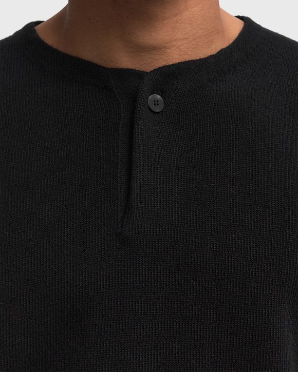 FINE KNIT HENLEY
