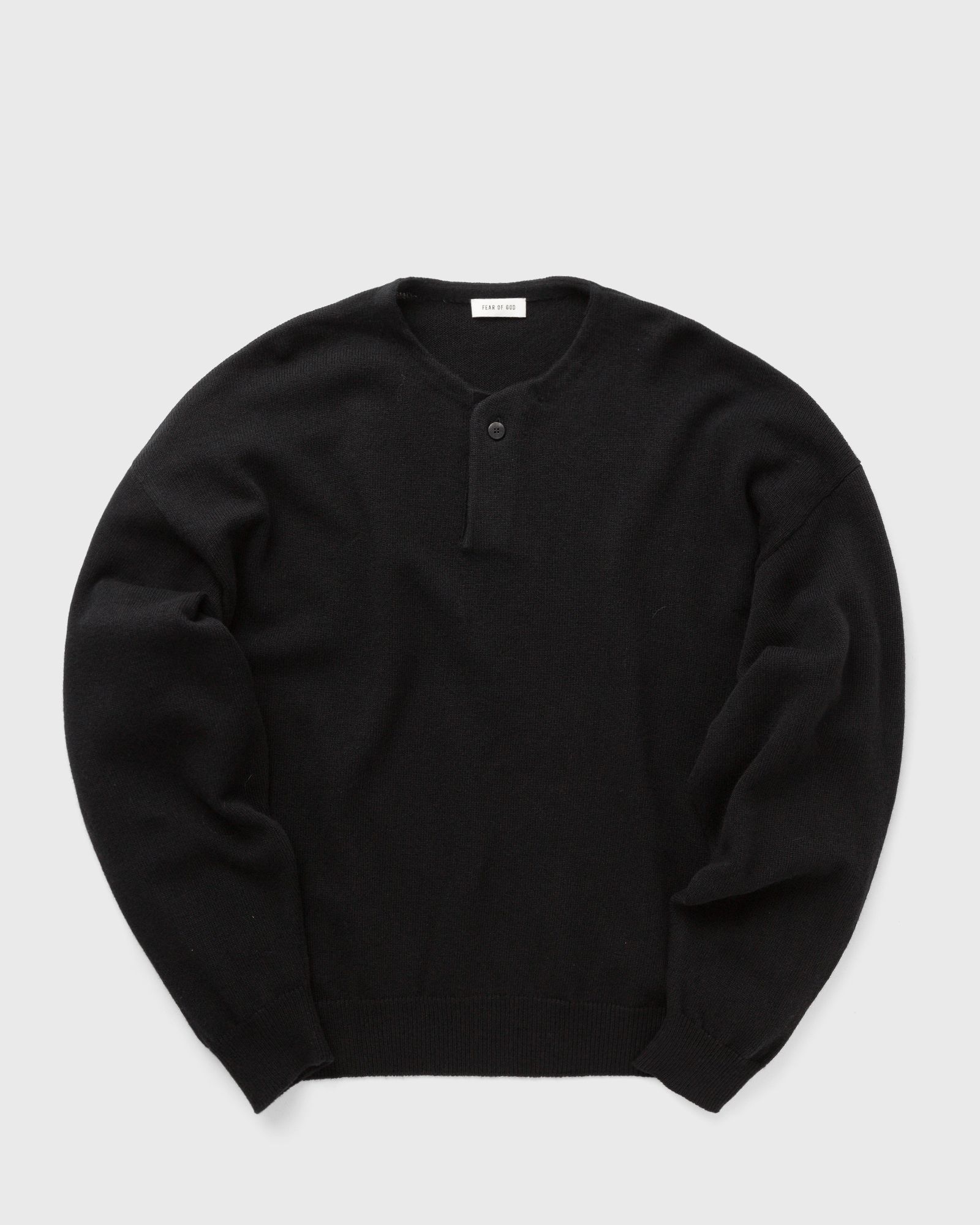 FINE KNIT HENLEY