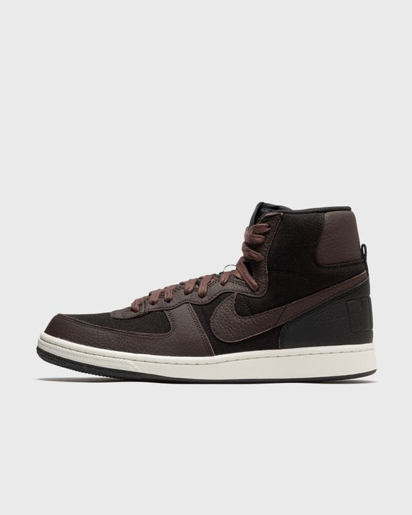 Nike TERMINATOR HIGH SE 'Velvet Brown' Brown - BLACK/VELVET BROWN-BAROQUE  BROWN