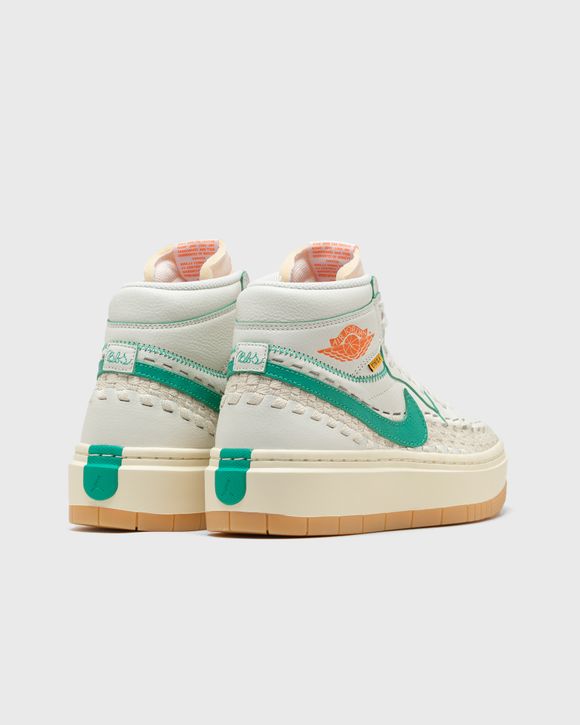 Jordan W Union LA x BBS x Air Jordan 1 Elevate High 'SAIL' Green/White -  SAIL/KINETIC GREEN-MUSLIN-GUM YELLO