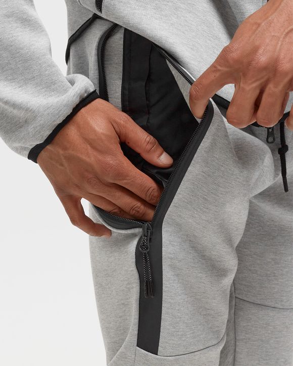 Nike Tech Fleece Jogger Dark Grey Yellow 