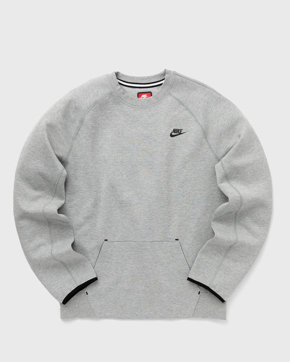 Nike tech best sale sweatshirt grey