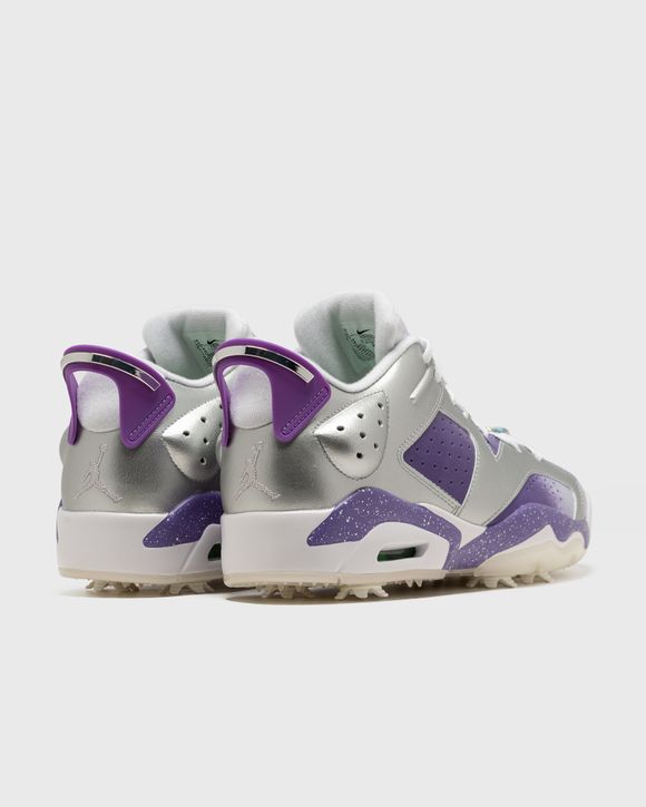 Jordan retro 6 white hotsell and purple