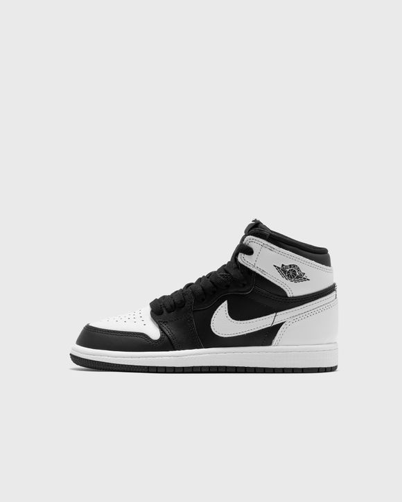 Jordan JORDAN 1 RETRO HIGH OG 'BLACK/WHITE' (PS) Black/Silver -  BLACK/WHITE-WHITE