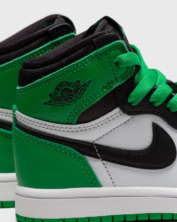 Air Jordan 1 Retro High OG (PS) 'Lucky Green' - BLACK/LUCKY GREEN-WHITE