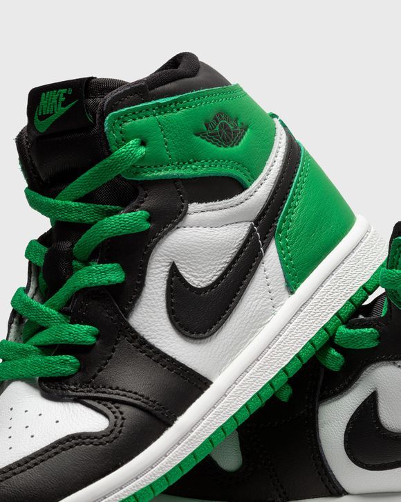 Jordan Air Jordan 1 Retro High OG (TD) 'Lucky Green' Black/Green -  BLACK/LUCKY GREEN-WHITE