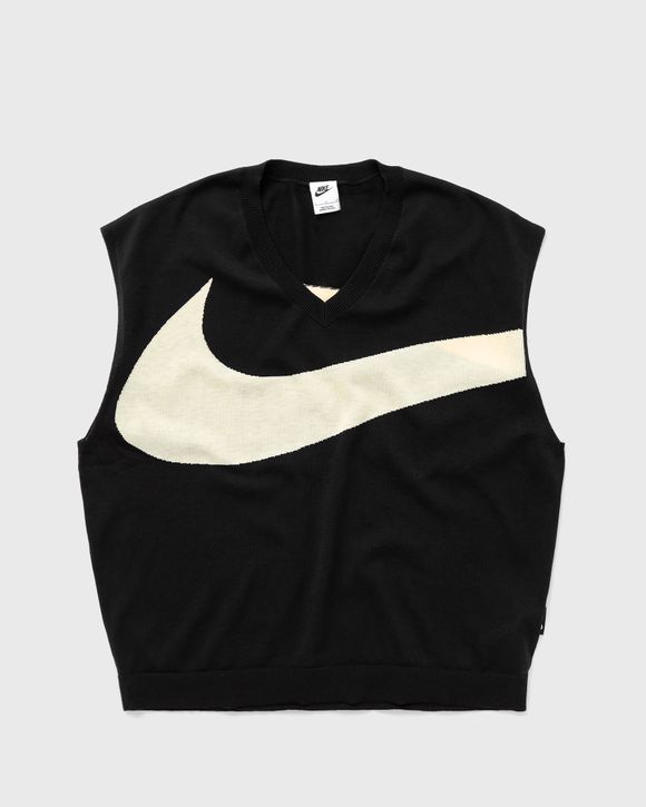 Nike black 2024 and white vest