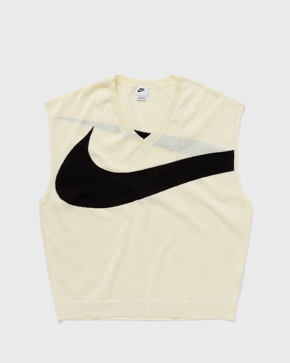 Nike SWOOSH SWEATER VEST Black Beige BSTN Store