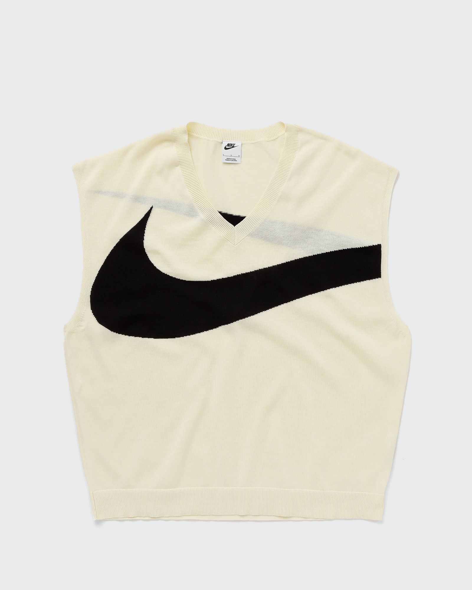 Nike - swoosh sweater vest men vests black|beige in größe:xl
