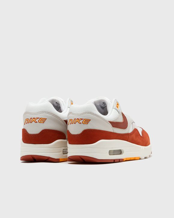 NEW Nike Air Max 1 LX Sail Rugged Orange Shoes FD2370-100 Men's