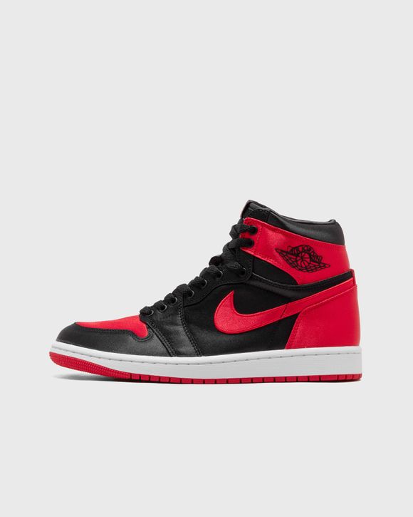 Jordan WMNS AIR JORDAN 1 RETRO HI OG 'Satin Bred' Black/Red | BSTN Store