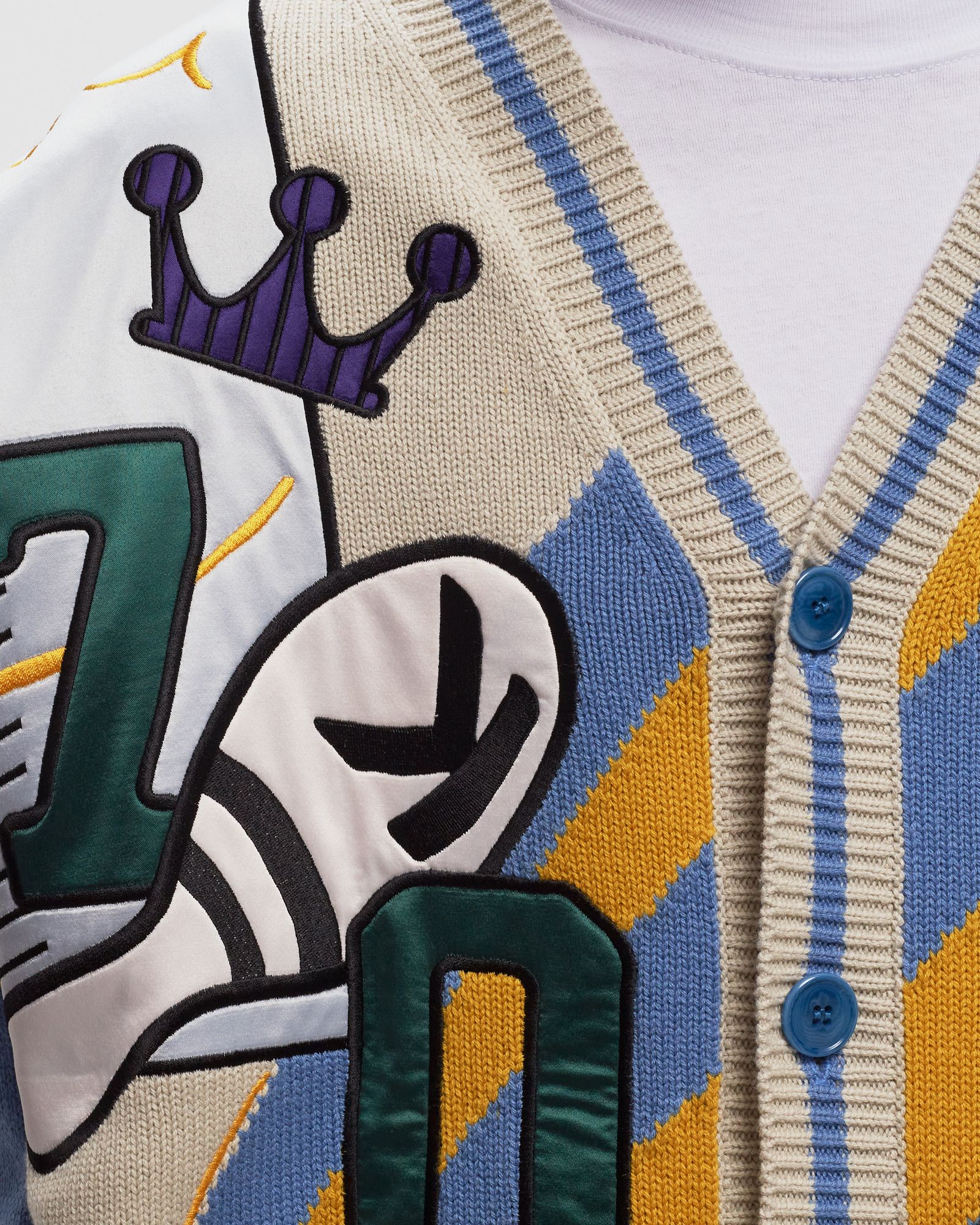 BOWLING ELEPHANT CARDIGAN