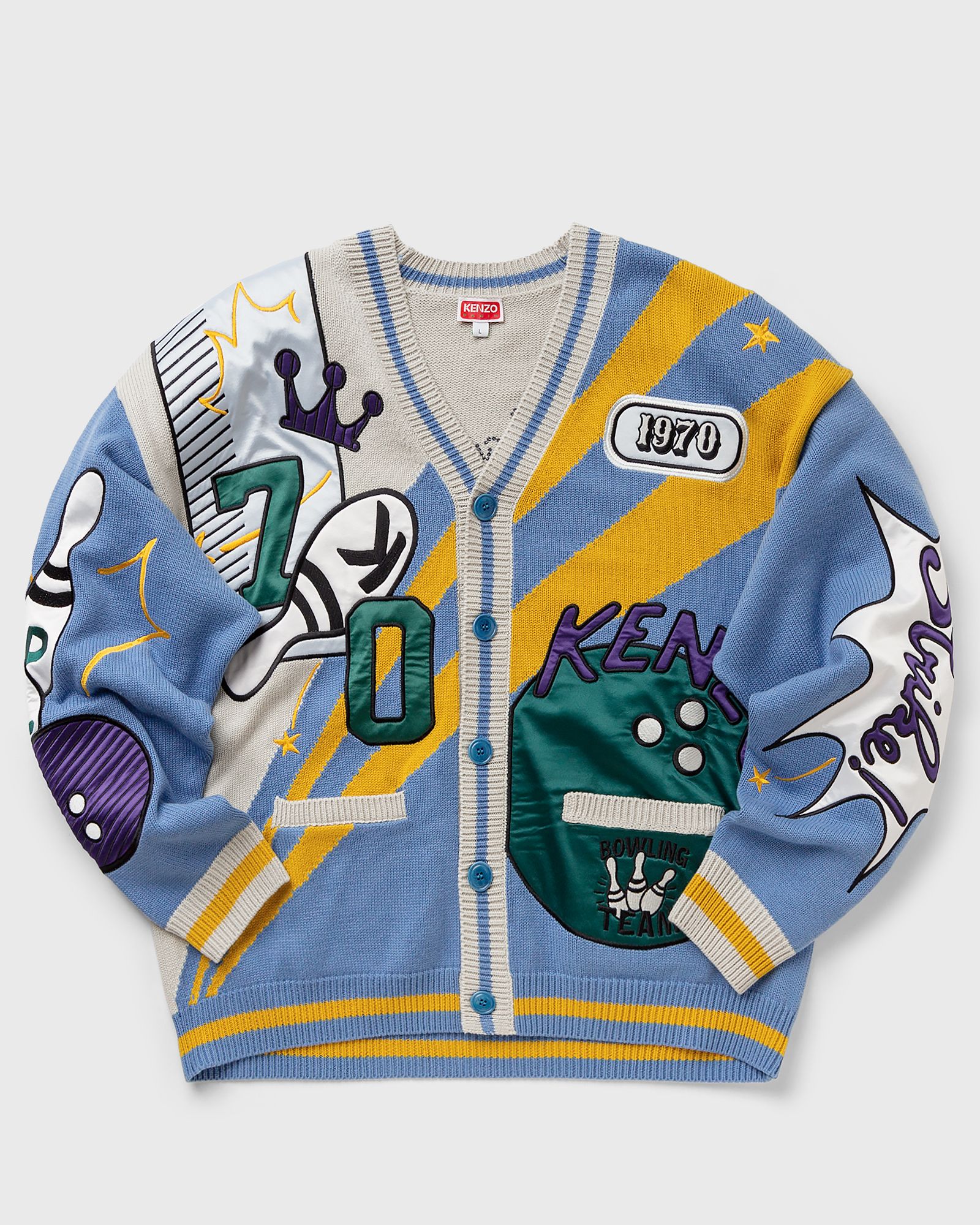 BOWLING ELEPHANT CARDIGAN