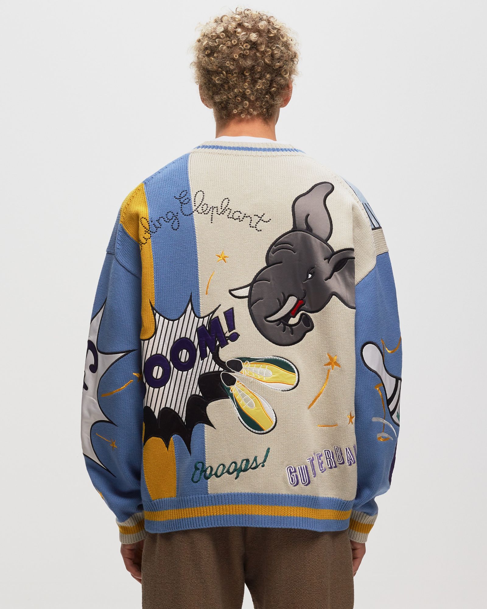 BOWLING ELEPHANT CARDIGAN