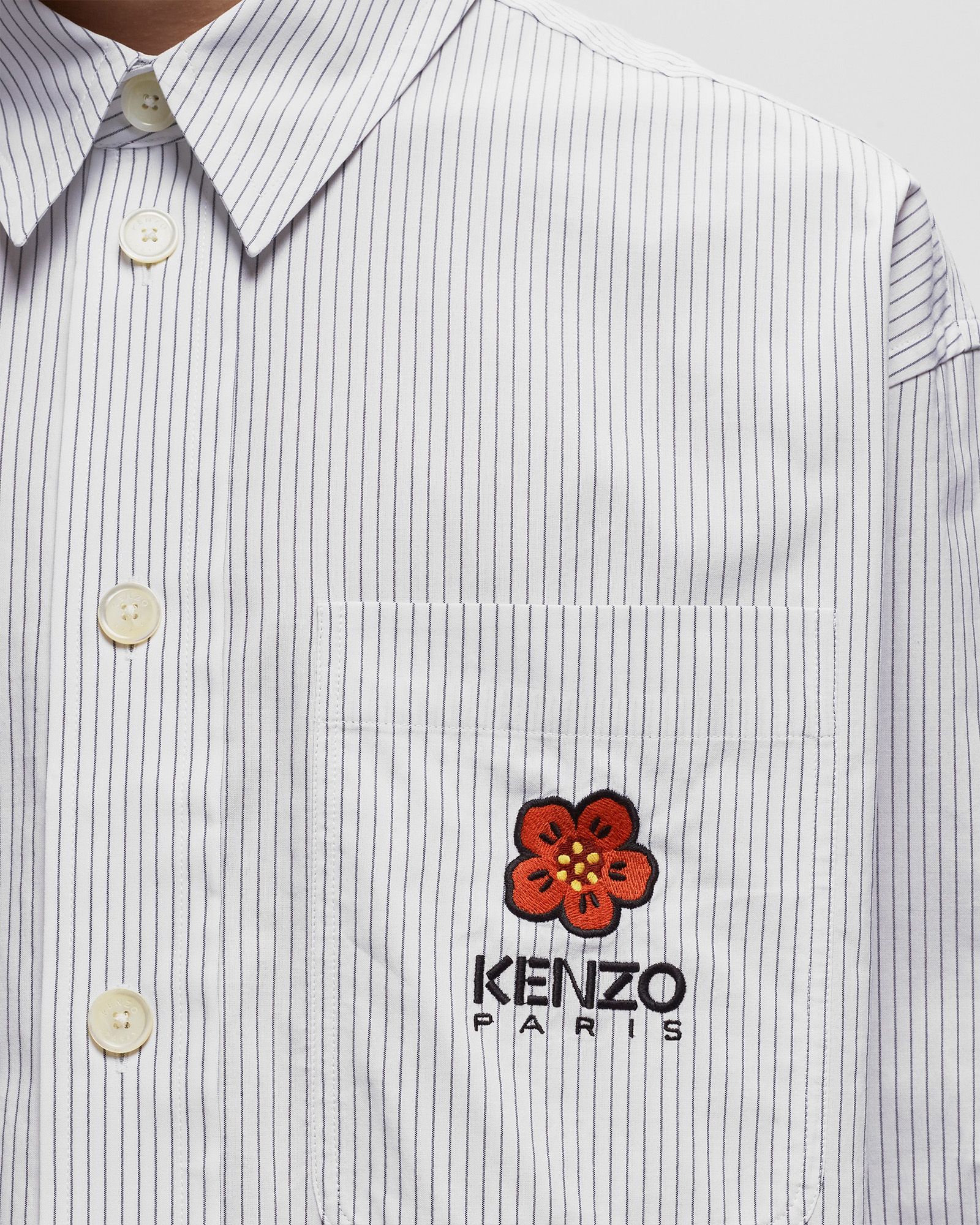 BOKE FLOWER CREST STRIPE SHIRT