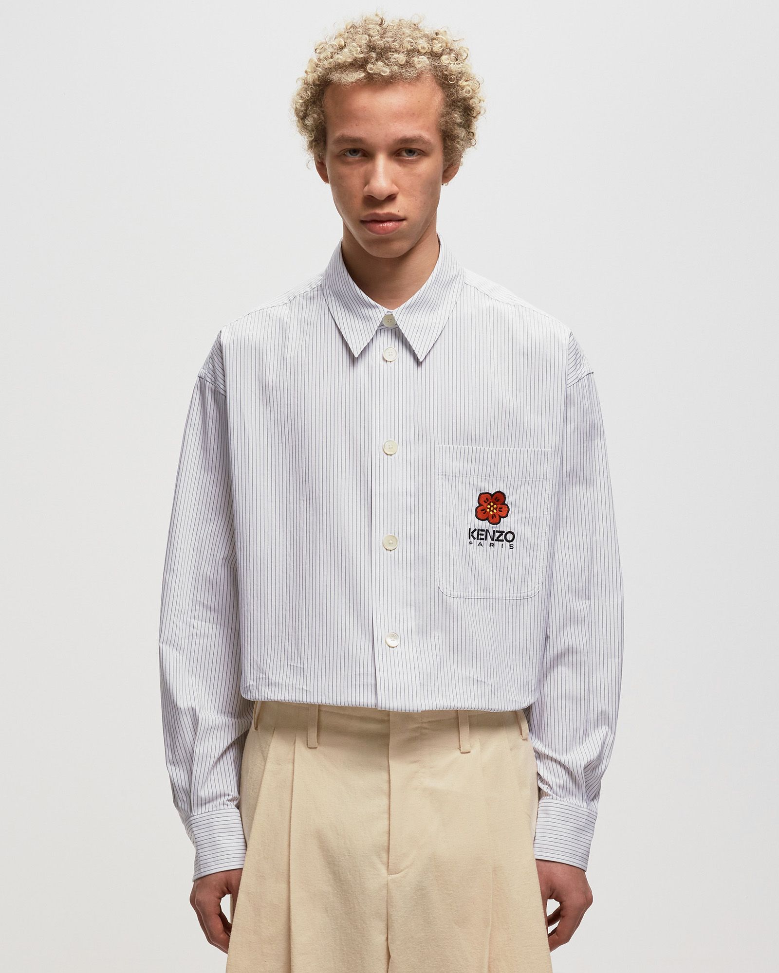 BOKE FLOWER CREST STRIPE SHIRT